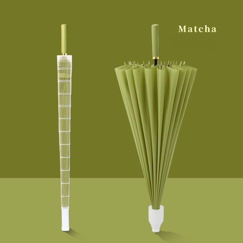 24 Bone Waterproof Long Handle Automatic Large Double People Umbrella Car Special Reinforced Strong Storm-resistant Umbrella