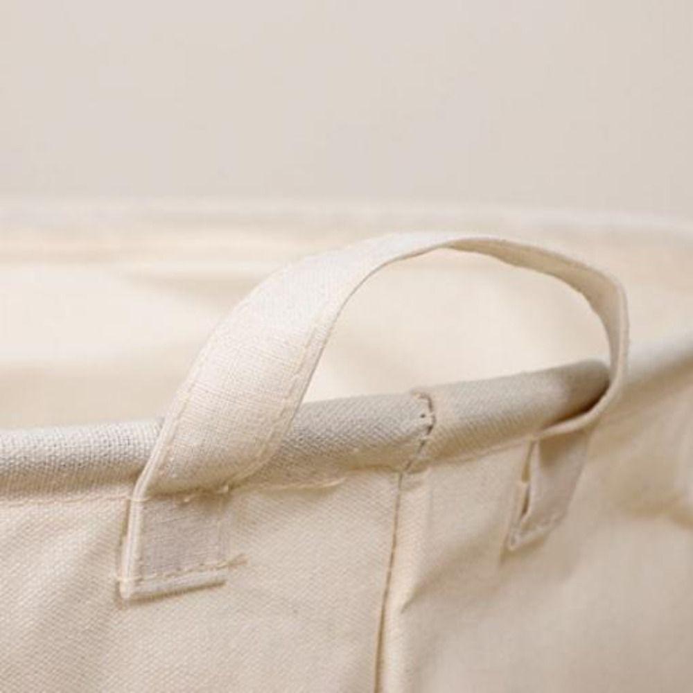 Large Organizer Basket With Handle Toys Basket New Canvas Barrel Basket Laundry