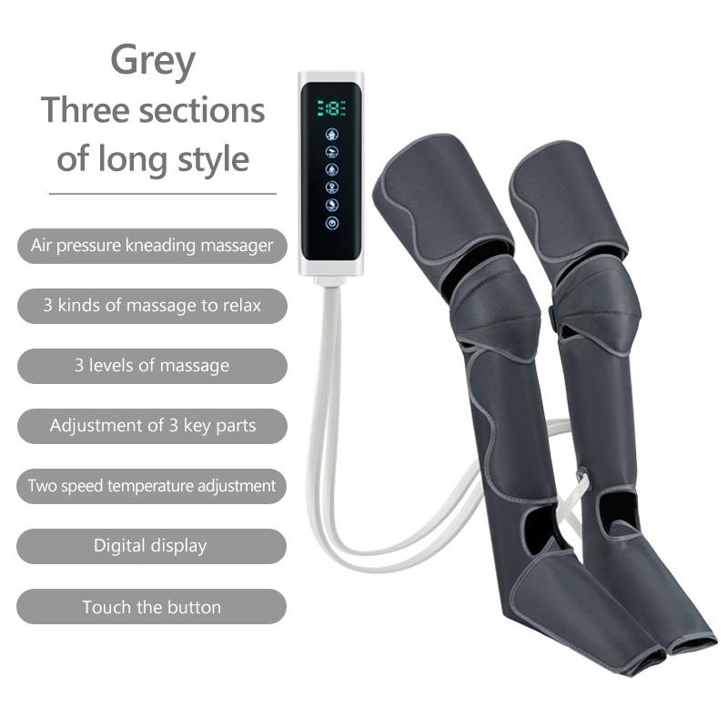 Electric Leg Massager Household Air Pressure Massage Machine Hot Compress Foot Thigh Hemiplegia Therapy Instrument