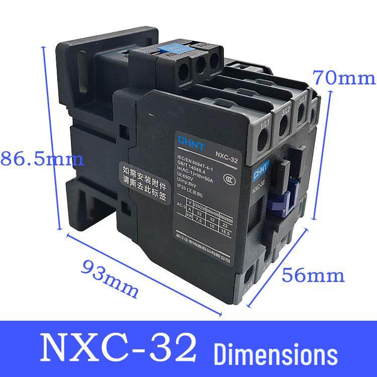 Kunlun Upgraded Single Phase AC Contactor NXC-18/25/32 220V