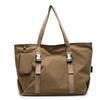 Bolsa de lona de grande capacidade feminina versátil tendência Harajuku estilo tooling funcional bolsa mensageiro bolsa de ombro de estudante