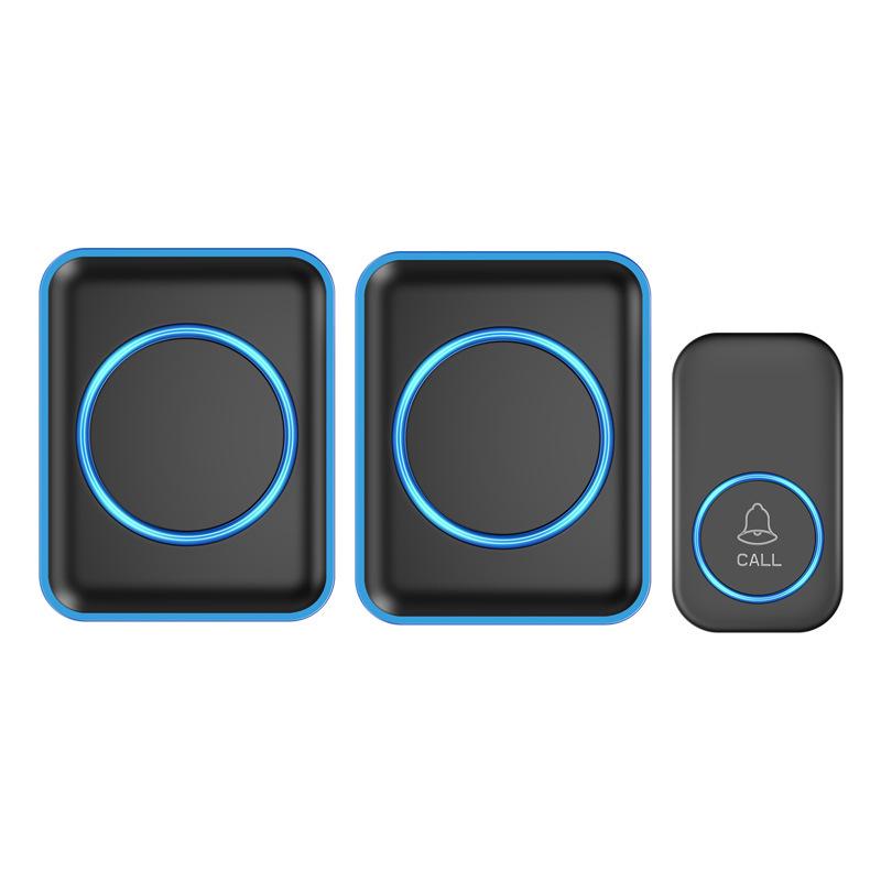 Smart Long-Range Wireless Doorbell with Battery-Free Receiver for Senior Care