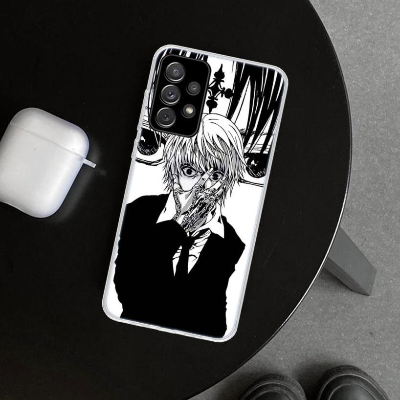 

Чехол-бампер Huner X-Hunters Курапика для Samsung Galaxy A12 A22 A32 A52 A72 A02S A51 A50S A31 A20S A10S Note 20 Ultra 10 Pl Samsung A02S