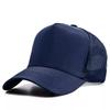 Schnelltrocknende Mesh-Sonnenkappe Tiefe und Große Baseballkappe Damen und Herren Sommer Übergröße Trucker-Kappen 56-60cm 61-65cm