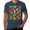 Blooming Foliage Leaves Botanical Art Tshirt Odor Resistant Short Sleeve Top Tshirt