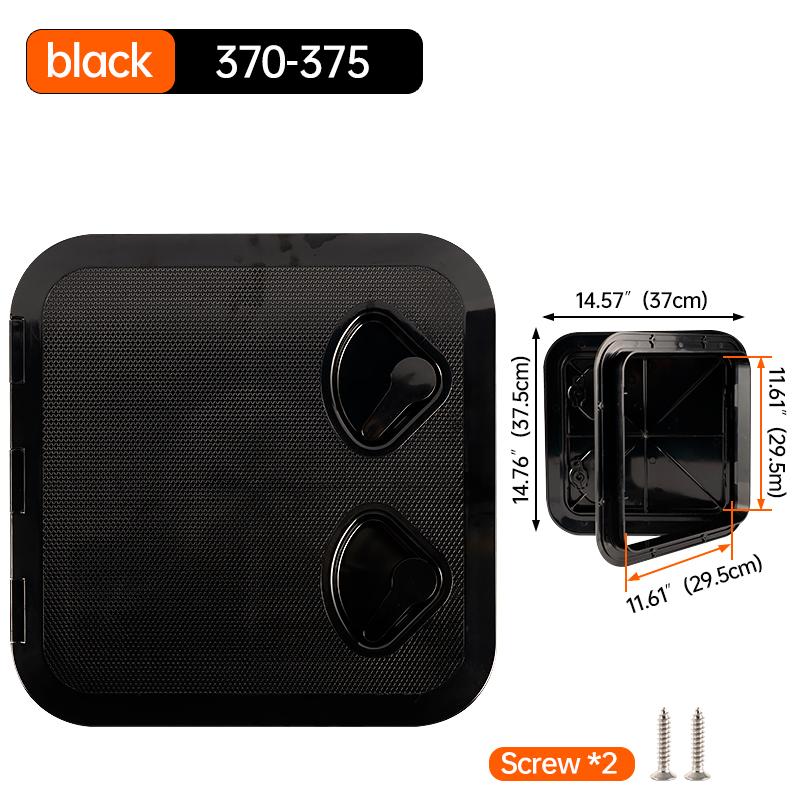 Marine Deck Access Hatch White/Black Rectangle Boat Hatch & Lid,Boat Deck Hatch Lids