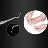 Professional Ingrown Fingernail Tool Offset Leg Pedicure for Care of The Toenail Hook