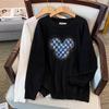 Women's Plus Size Knitwear Sweater, Bust 150/160 Cm, Round Neck, Sizes 200–350 Jin