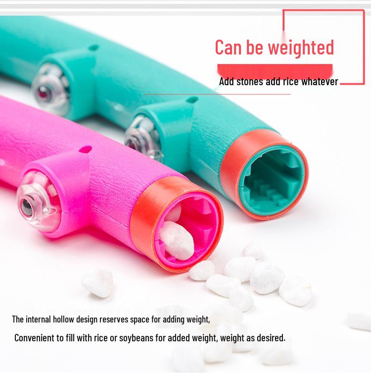 Boyu Single Row Detachable Hula Hoop for Adult Fitness