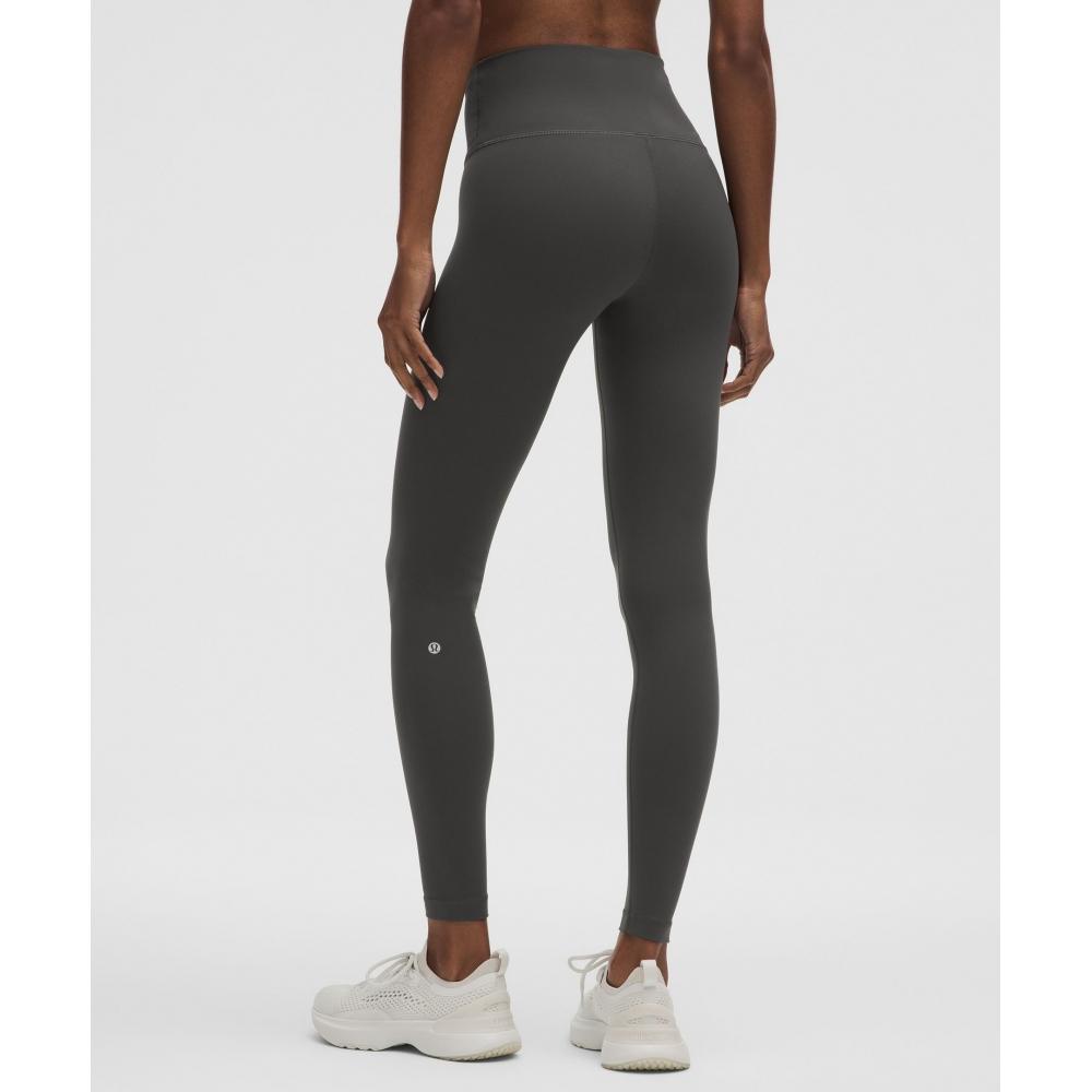 Lululemon Wunder Train High Rise Tight 28 Graphitgrau