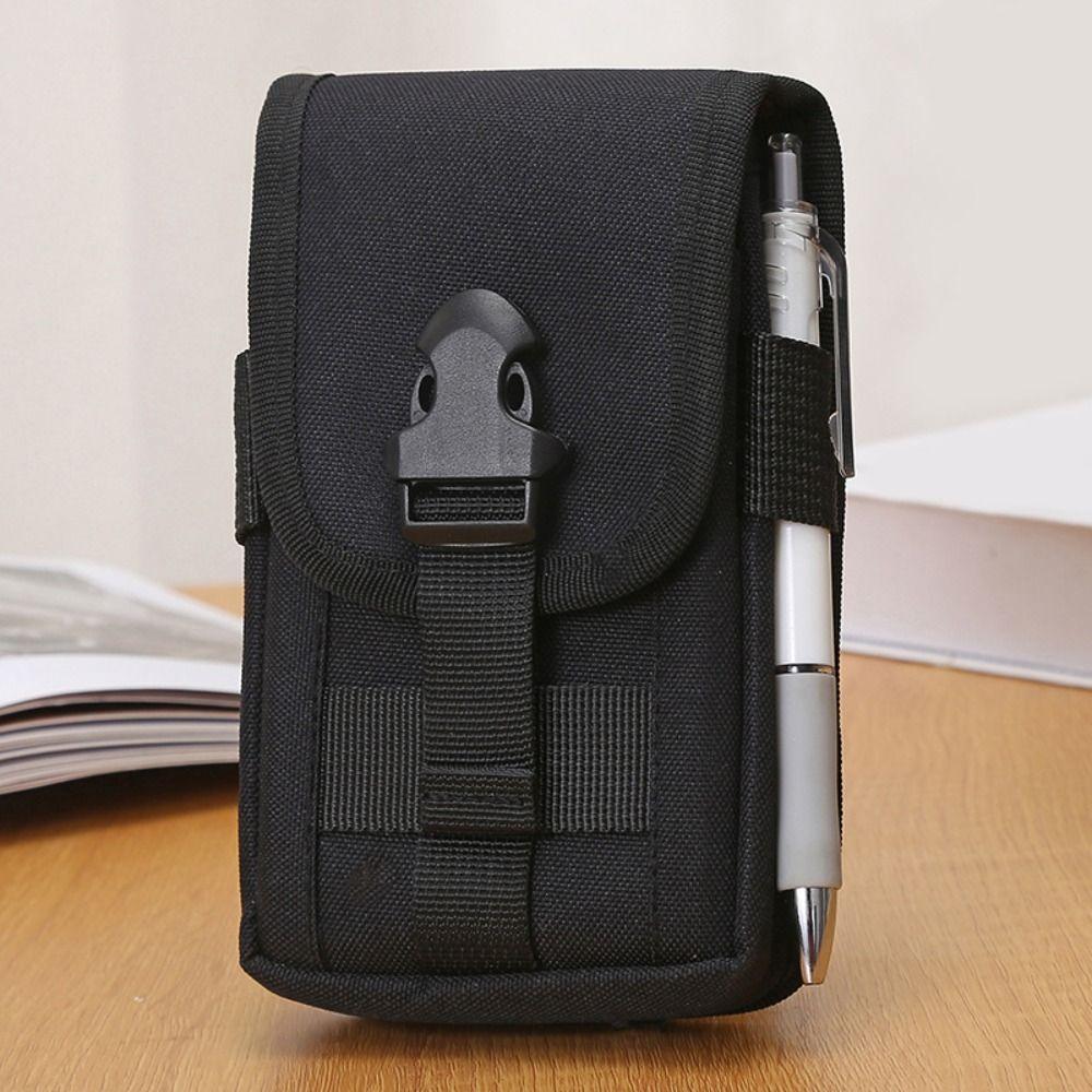 Oxfordové pouzdro na opasek na mobilní telefon s velkou kapacitou, pánská klipsová taška, sportovní fitness