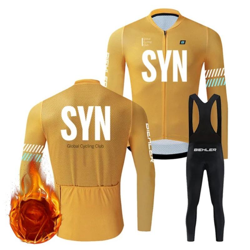 

2026 Winter Fleece Bike Fleece Thickened Cycling Suit Mountain Off-road Warm Cycling Equipment 5XL