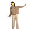 Women's Tassel Soft Knit Cardigan Coat - Slimming Design, Gentle Fashion for Spring and Autumn