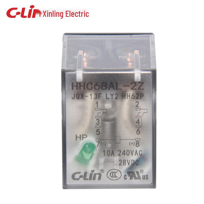 Xinling JQX-13F-2ZL Miniature Relay LY2N DC