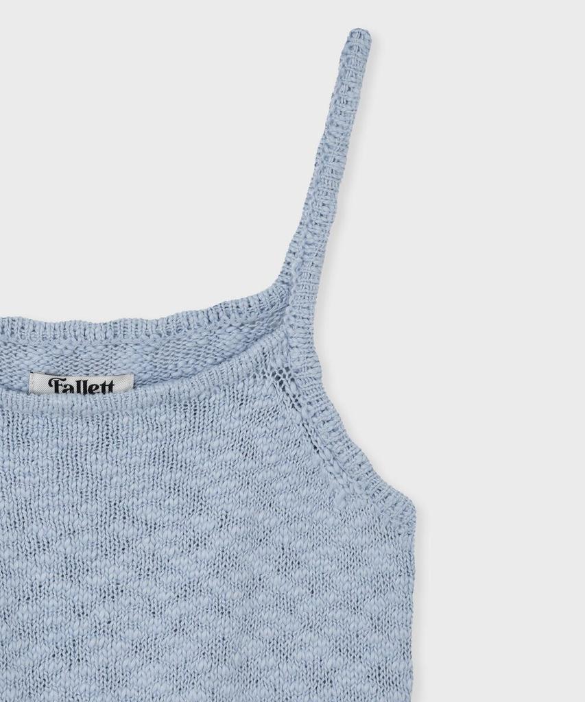 FALLETT Bustier Knit Sky Blue