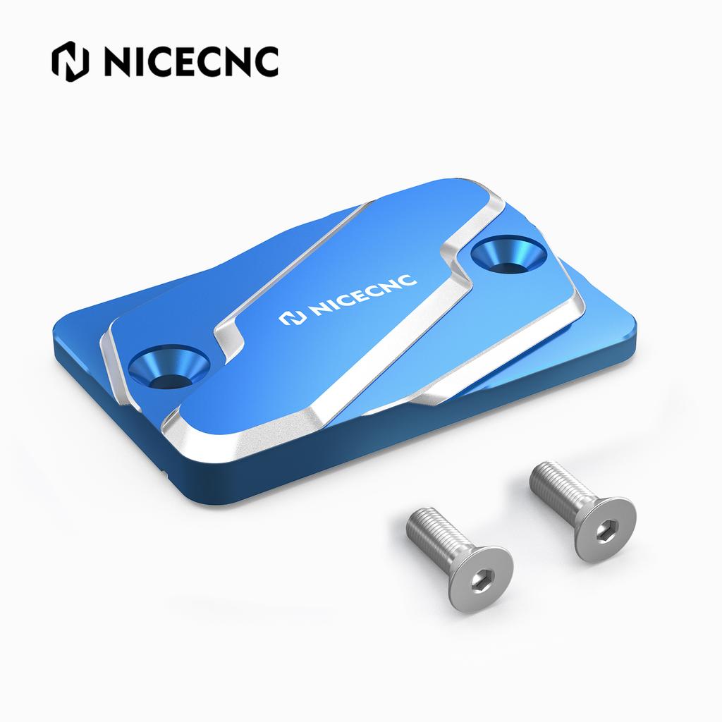 NICECNC Front Brake Oil Fluid Reservoir Cover Cap For Suzuki DRZ400S 2000-2017 DRZ400SM 2005-2017 DR-Z 400 S DR-Z 400 SM