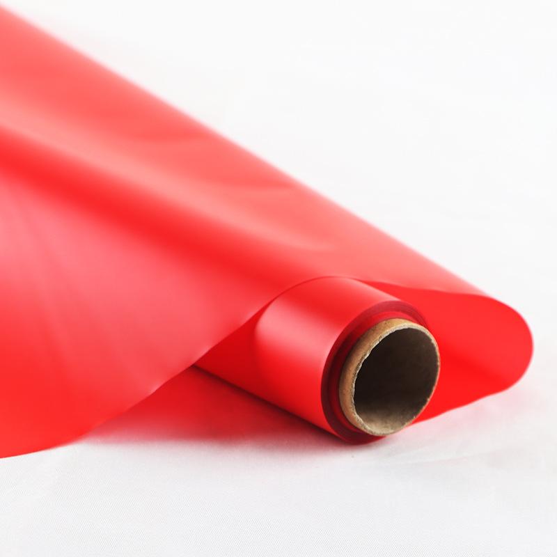 58CMx10M/2 volume Waterproof Floral art Wrapping Paper Roll Solid Color florist fresh flower wrapping paper Materials Fog paper