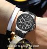 CURREN 8487 Men's Multifunctional Six-Hand Chronograph Sport Watch