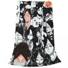 Suna Rintarou Manga Collage Blankets Fleece Breathable Sofa Throw Blankets For Home Bedroom Office Throws Bedspread Quilt
