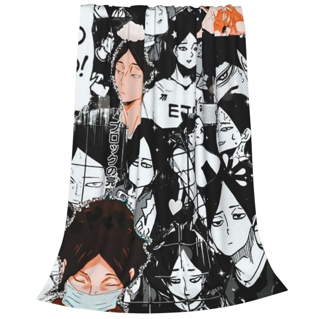 Suna Rintarou Manga Collage Blankets Fleece Breathable Sofa Throw Blankets For Home Bedroom Office Throws Bedspread Quilt