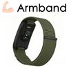 Premium Custom Nylon-Schlaufe Ersatzarmband Verstellbares Handgelenk Oberarm Bizeps Armband Zubehör für Garmin CIRQA Smart Band