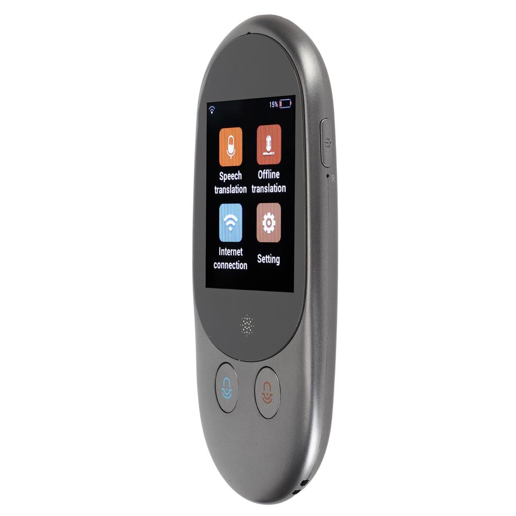 Language Translator Device 126 Different Languages 2.4inch LCD Touch Screen Portable Smart Voice Translation Device