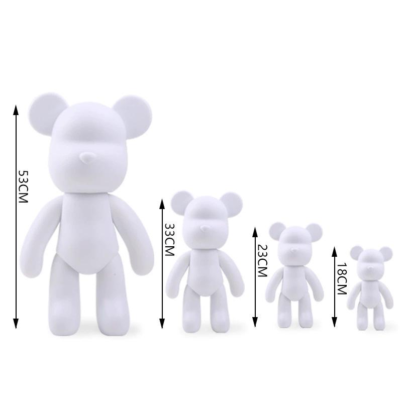 Acrylic Pigments White Bear Set for Creative Handcrafted Graffiti Painting