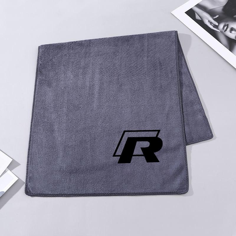 T26Car Microfiber Wash Towel Wipe Drying Cloth Cleaning Tool For Volkswagen VW GTI Polo Passat B6 Golf Tiguan T-ROC Jetta Arteon CC