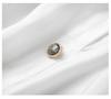 2025 Summer High-End Fashion Three-Button Korean Style White Pullover Top for Women