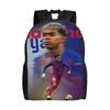 Football L-Lamine Yamal Spain Casual Backpack with Pocket Student Business  Daypack for Men Women Laptop Computer Canvas Bags