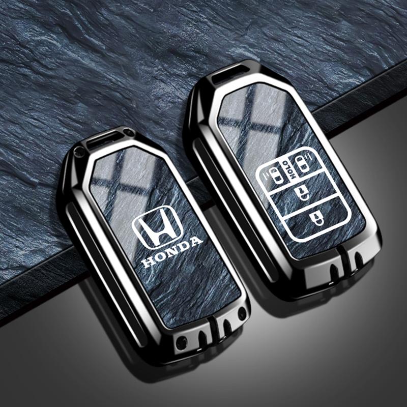 4 Buttons Car Key Case For Honda New NBOX Custom N-BOX JF3/JF4 JF1/JF2 N-BOX+ Plus N Wagon N-One Fob Cover Keychain Accessories