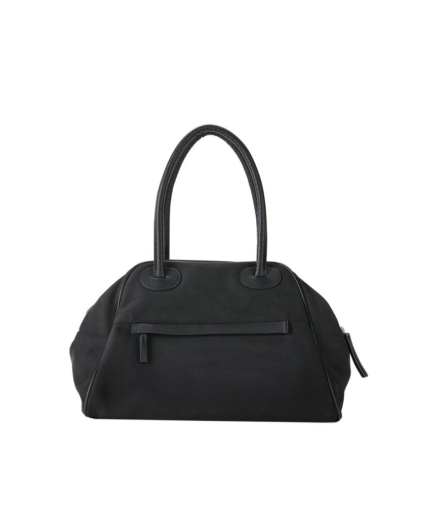 Christine Project Two Zipper Bag Suede Original(Black Pepper)