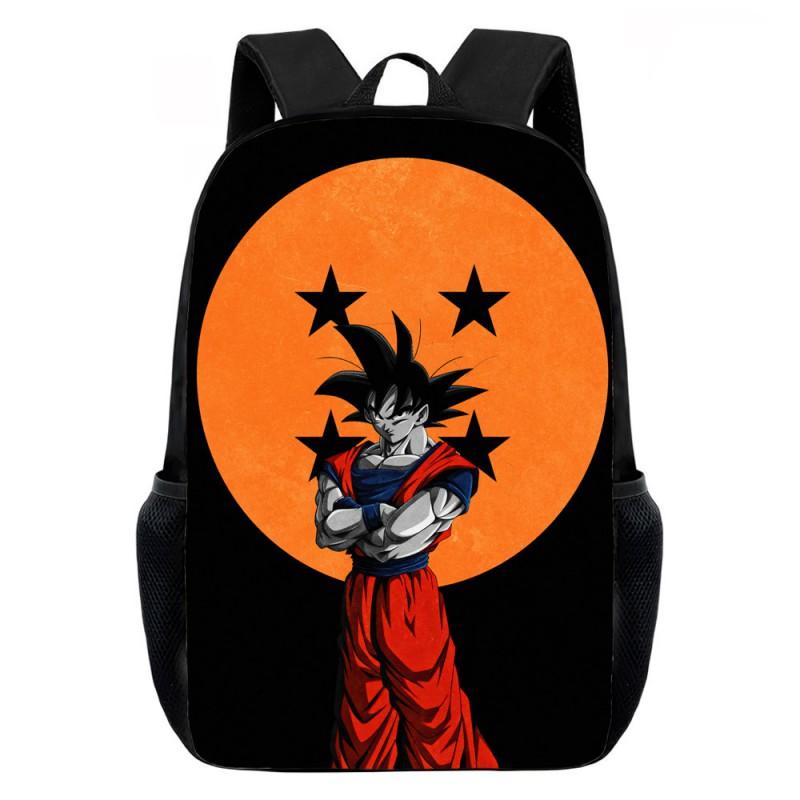 Dragon Ball Super Printed Kids School Backpack Elementary Students Lightweight Ergonomic Design