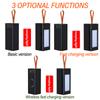 24 Cells 18650 DIY Power Bank Case Kit Detachable No Soldering Wireless Charging Camping Light Mobile Power Shell No Battery