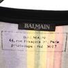 BALMAIN Made in Portugal Striped Pattern Short sleeve T-shirt XS Multi Men's Used