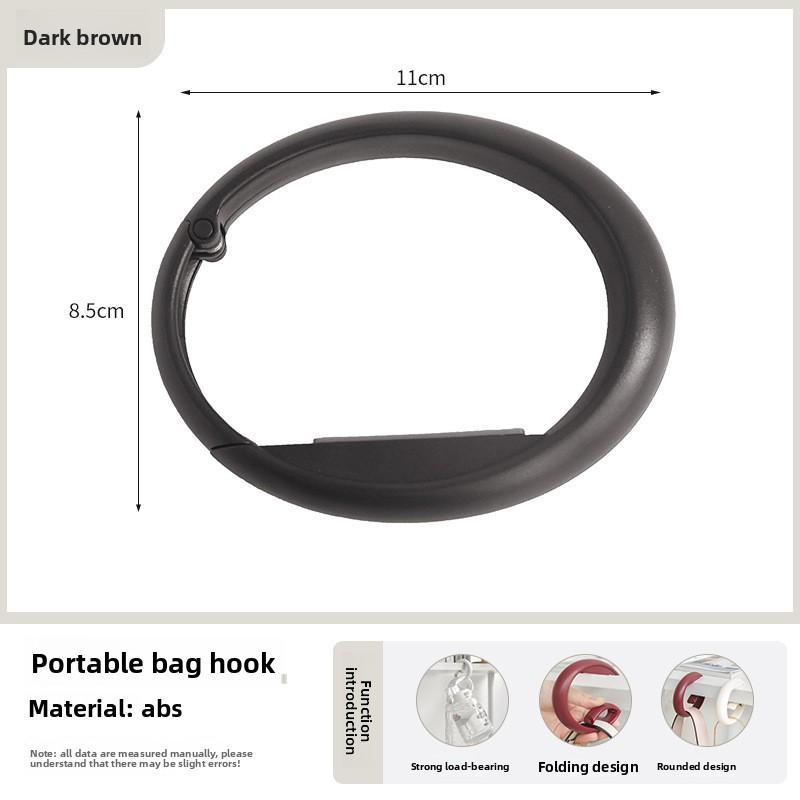 Tischhaken Tasche Abnehmbarer Haken Student Aufhängen Schultasche Artefakt Stanzfrei Tisch Tischseite Tragbarer Haken