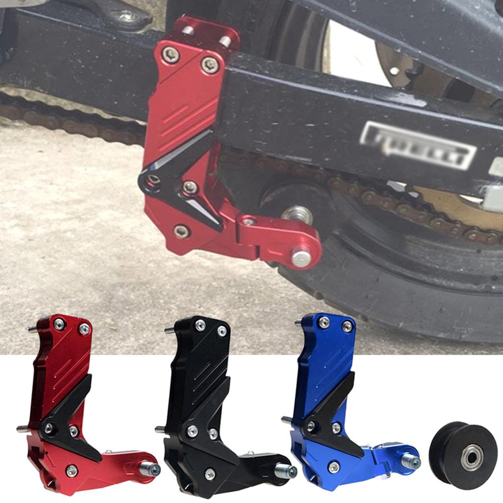 Motorrad Modifizierter Kettenspanner Spannrad Kette Automatischer Regler Aluminium Regler Motorradzubehör