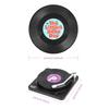6/7PCS Vinyl Record Table Mats Drink Coaster Table Placemats Creative Coffee Mug Cup Coasters Heat-resistant Nonslip Pads