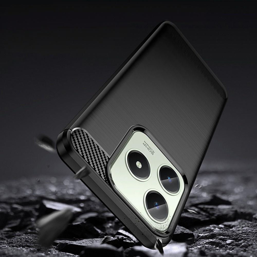 Case for Realme C63, Carbon, Black