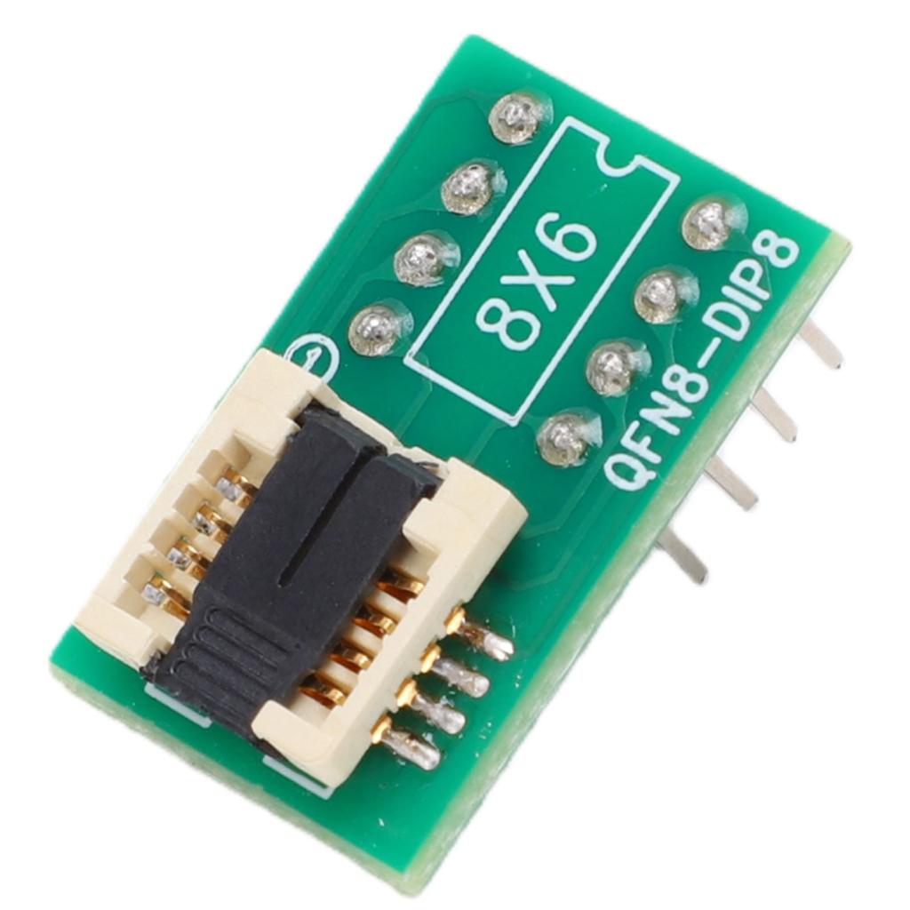 QFN8 WSON8 MLF8 MLP8 DFN8 to DIP8 Socket Adapter Chipset Conversion Adapter for 8x6MM Chip IC Programming and Testing