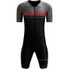 Herren Cycling Skin Suit Rennrad Zeitfahren Leistung Sommer Schnelltrocknend Kompressionspassform