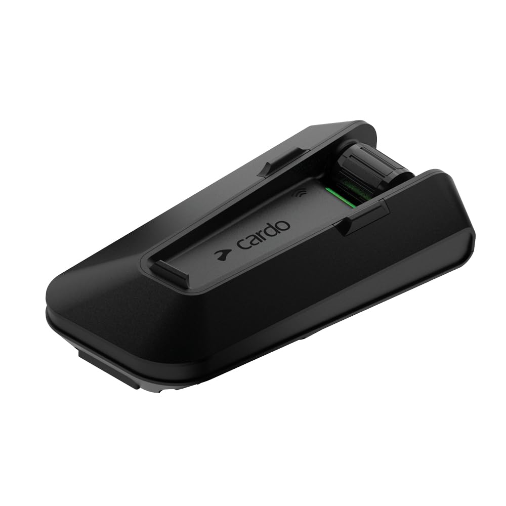 Cardo PACKTALK PRO Motorcycle Intercom for 1-15 People with Impact Detection and Auto On/Off Function (PTP00001)