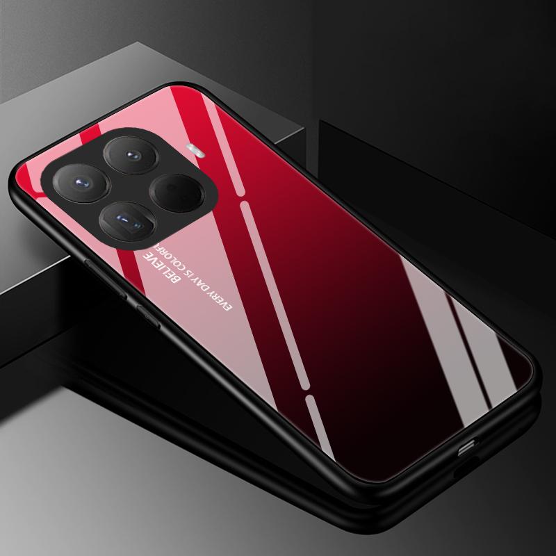 Tempered Glass Phone Case For Xiaomi 15T Pro 5G Cover Luxury Hard PC Fundas Back Bumper For Xiaomi 15T 15TPro  Mi 15TPro Coque