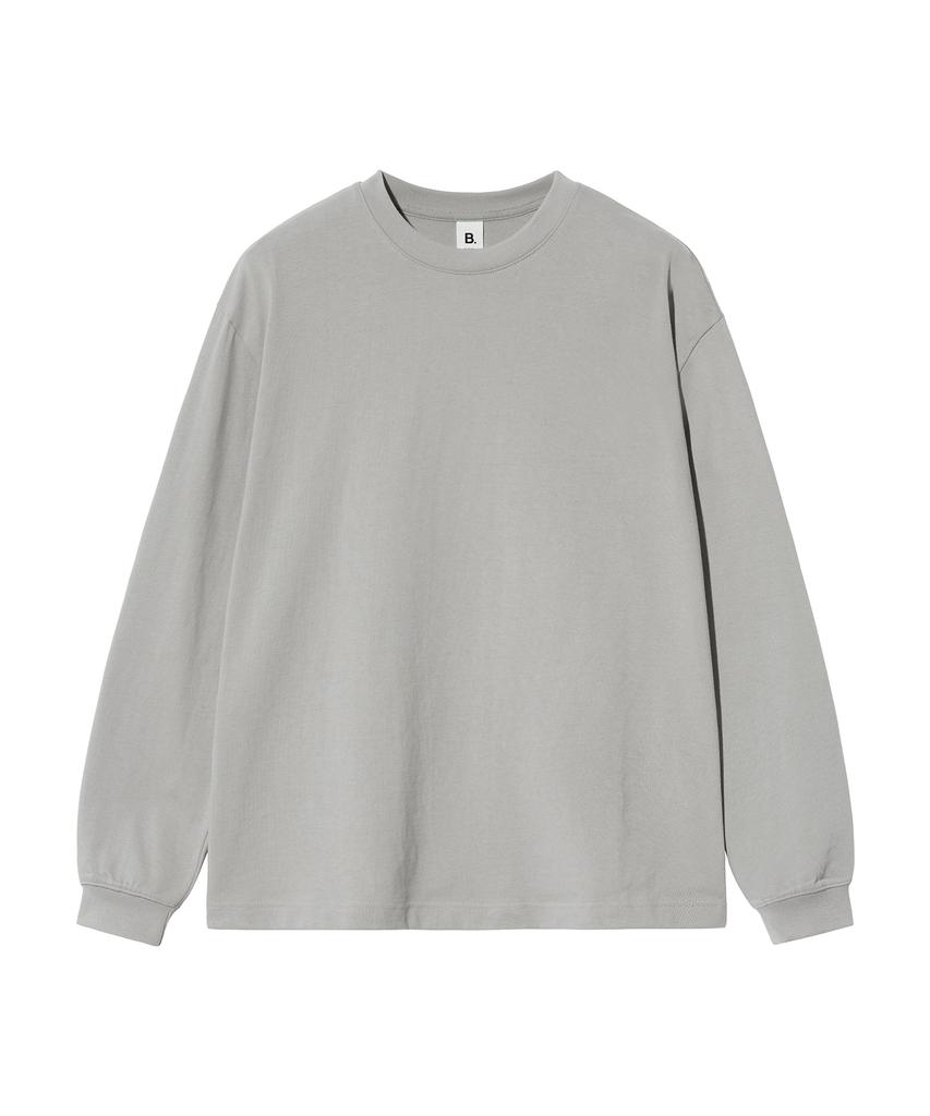 BRENSON B. Oversized Ribbed Long Sleeve Tee ( 7 Colors )