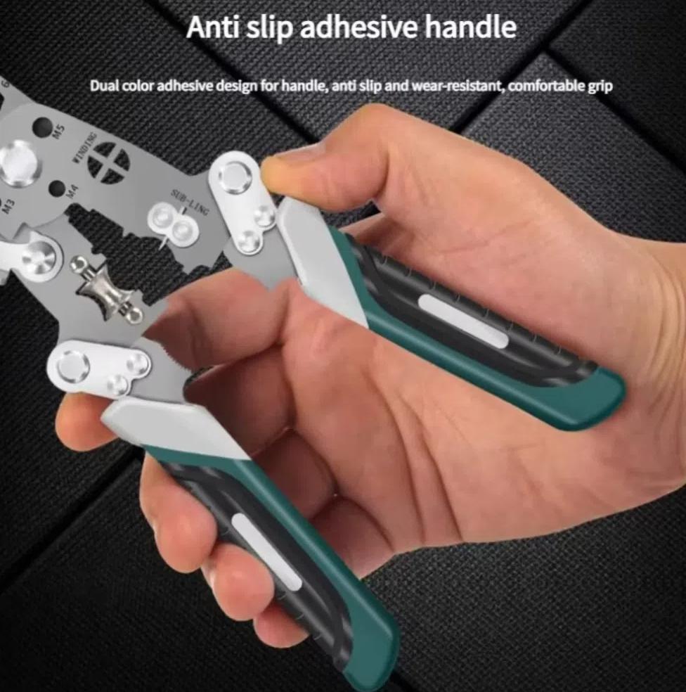 Professionelle Faltbare Abisolierzange Multi-funktionale Draht Schneiden Zangen Automobil