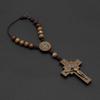 Intercession Car Rearview Mirror Rosary (Saint Benedict)