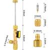 Valve Removal and Installation Set Refrigerant Valves Core Replacement Device Easy Repairs Kit for Cooling Systems