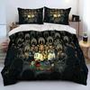 Parure de lit dessin animé Cuphead et Mugman pour garçons et filles, housse de couette double, queen size, taie d'oreiller, lit pour enfants et adultes, textile de maison