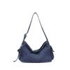 Denim bag women's large capacity 2025 new casual shoulder messenger bag Korean version niche commuter bag tide