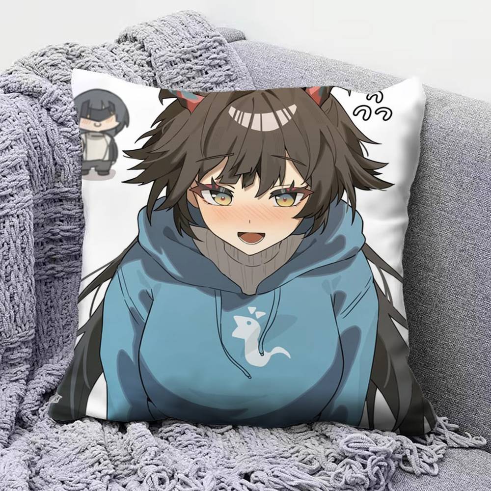 Chen Qianyu Arknight Endfield Home Sofa Cushion Covers and Aecorative Custom Pillow Covers